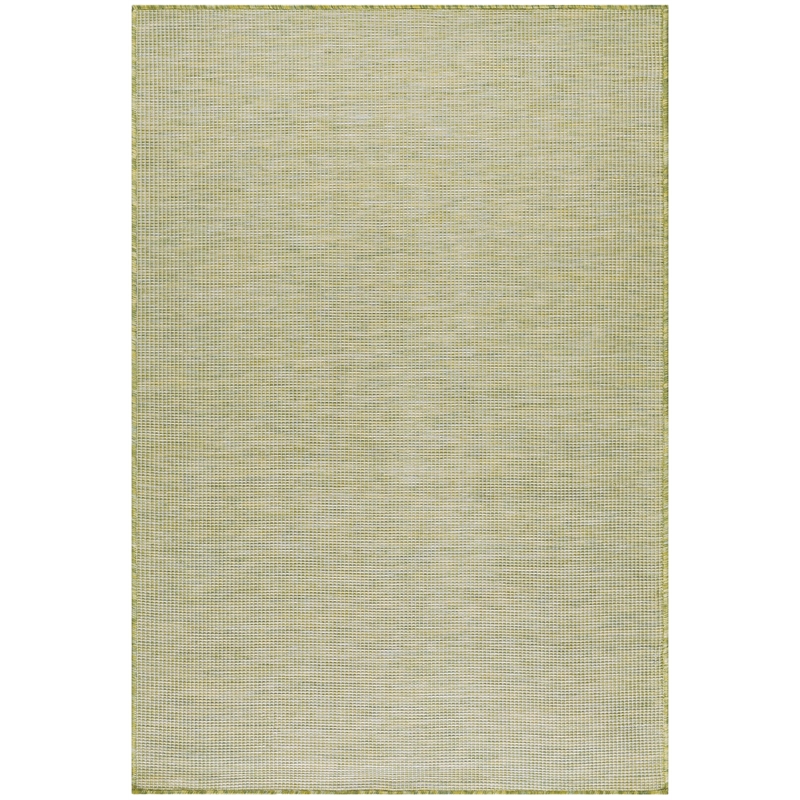 Pemberly Row Modern / Contemporary 4' x 6' Fabric Green Area Rug