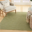 Pemberly Row Modern / Contemporary 5' x 7' Fabric Green Area Rug