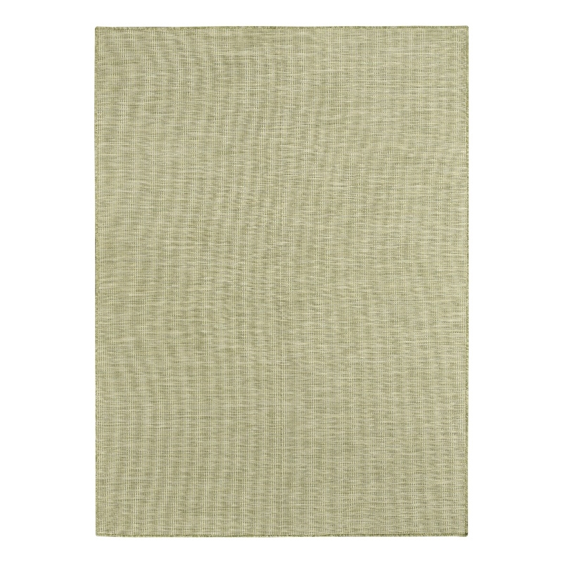Pemberly Row Modern / Contemporary 5' x 7' Fabric Green Area Rug