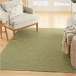 Pemberly Row Modern / Contemporary 8' x 10' Fabric Green Area Rug