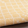 Pemberly Row Modern / Contemporary 4' x 6' Fabric Yellow Area Rug