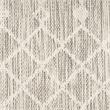 Pemberly Row Contemporary 5' x 7' Fabric Light Grey Area Rug