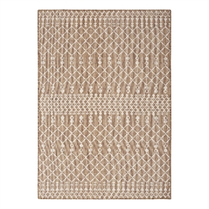 Pemberly Row Modern / Contemporary 5' x 7' Fabric Jute Area Rug