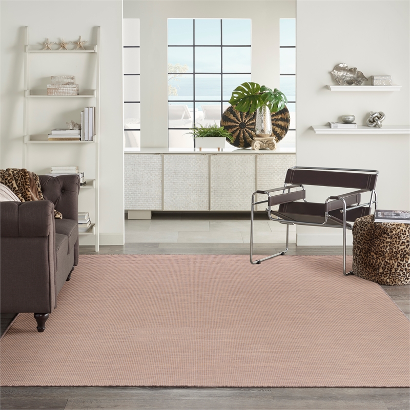Pemberly Row Modern / Contemporary Fabric 9' x 12' Jute Area Rug