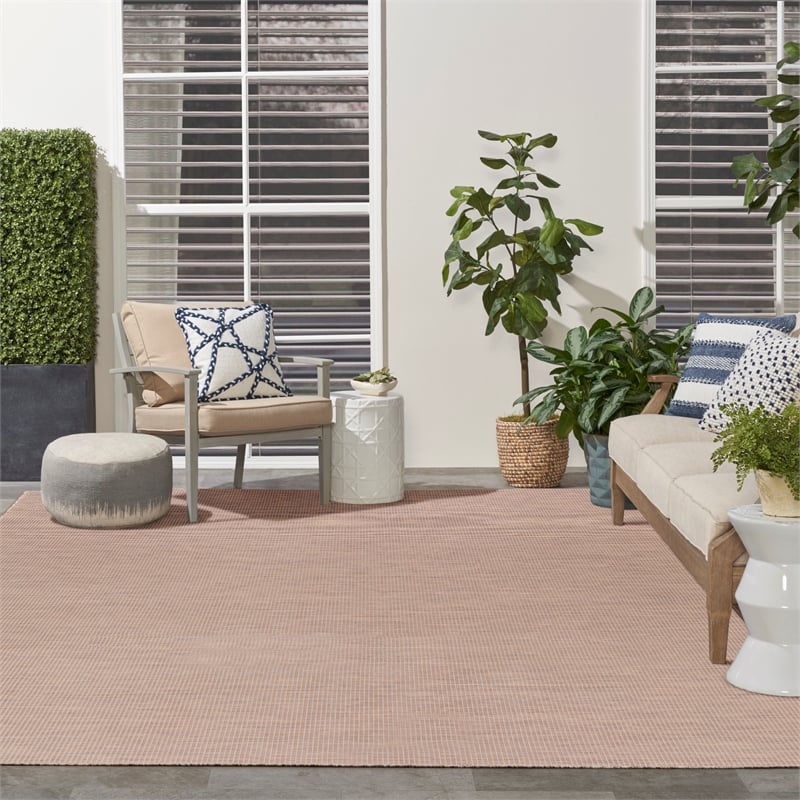 Pemberly Row Modern / Contemporary Fabric 9' x 12' Jute Area Rug
