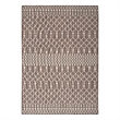 Pemberly Row Modern / Contemporary 6' x 9' Fabric Natural Area Rug