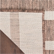 Pemberly Row Contemporary 6' x 9' Fabric Natural Ivory Area Rug