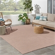 Pemberly Row Modern / Contemporary Fabric 8' x 10' Jute Area Rug