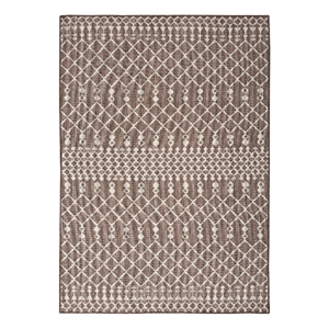 Pemberly Row Modern / Contemporary 7' x 10' Fabric Natural Area Rug