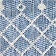 Pemberly Row Contemporary 9' x 12' Fabric Navy Blue Area Rug
