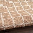Pemberly Row Modern / Contemporary 8' x 10' Fabric Jute Area Rug
