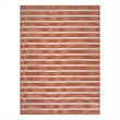 Pemberly Row Contemporary 9' x 12' Fabric Terracotta Area Rug