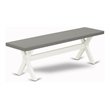 Pemberly Row Contemporary X-Style 15x60