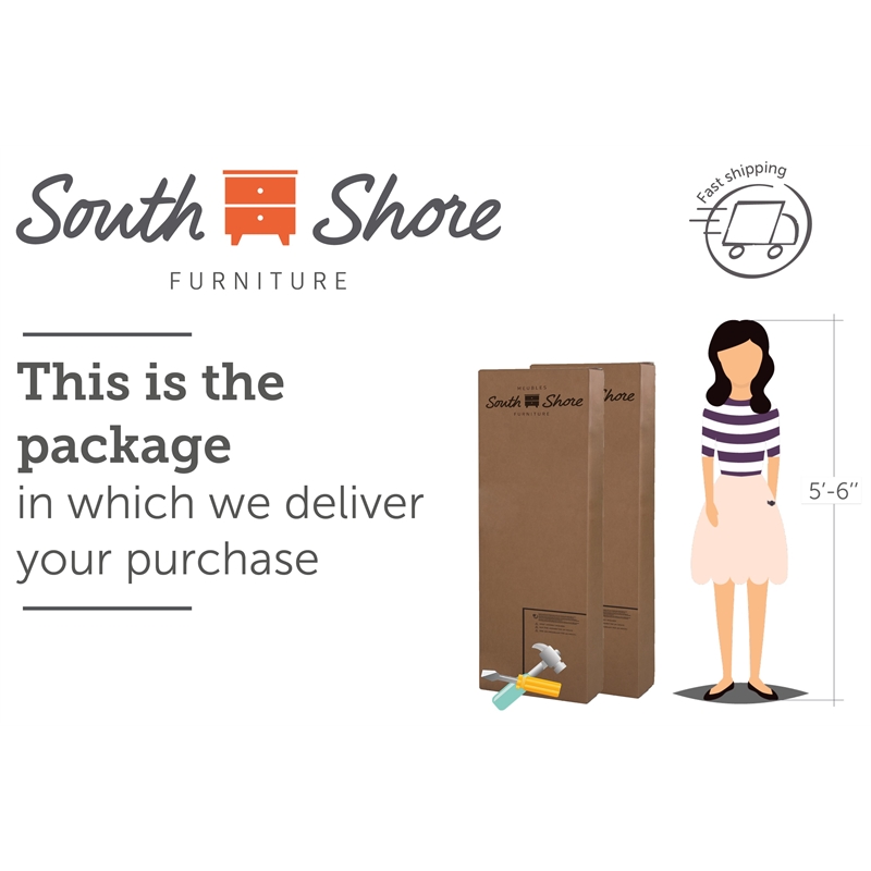 Pemberly Row Contemporary Kitchen Island Natural Walnut and White