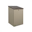 Pemberly Row Outdoor Living BoxGuard Large Lockable Package Delivery Box in Tan