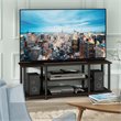 Pemberly Row Wood Entertainment TV Stand for TV up to 50