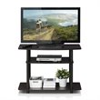 Pemberly Row Turn-N-Tube Wood 3-Tier TV Stand for TV up to 32