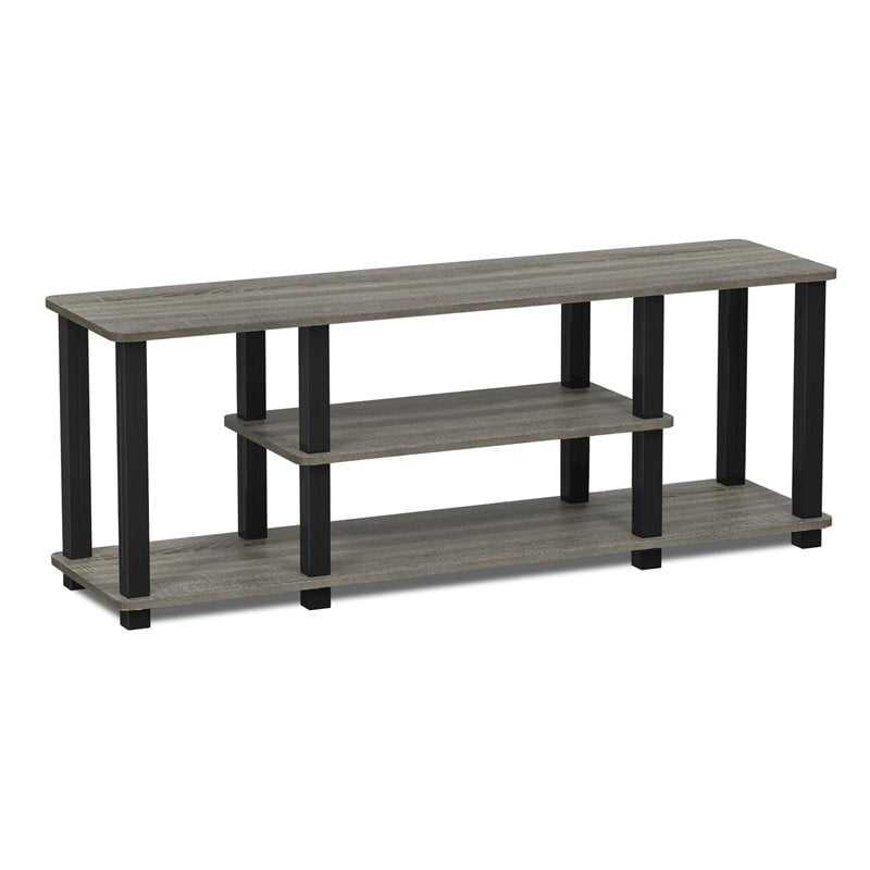 Pemberly Row Wood Entertainment TV Stand for TV up to 50