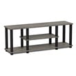 Pemberly Row Wood Entertainment TV Stand for TV up to 50
