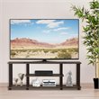 Pemberly Row Wood Entertainment TV Stand for TV up to 50