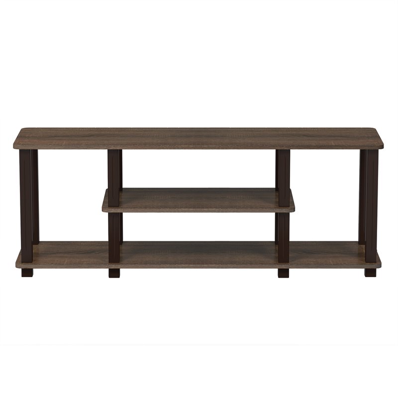 Pemberly Row Wood Entertainment TV Stand for TV up to 50