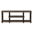 Pemberly Row Wood Entertainment TV Stand for TV up to 50