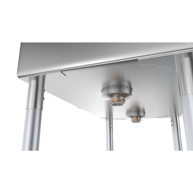 Pemberly Row 14x16x11 Stainless Steel Kitchen Prep & Utility Sink in Silver