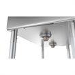 Pemberly Row 14x16x11 Stainless Steel Kitchen Prep & Utility Sink in Silver