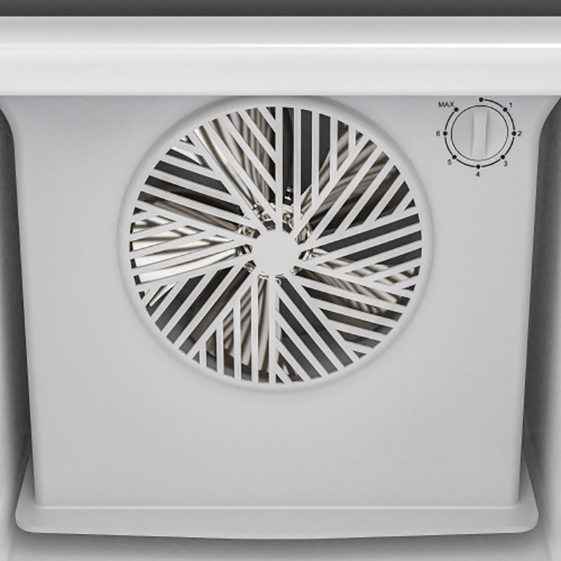 Pemberly Row 1 Glass Door Display Refrigerator Merchandiser in Black