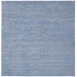 Pemberly Row 5' x Square Blue Gray Fabric Outdoor Area Rug (5' Square)