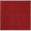 Pemberly Row 5' x Square Brick Red Fabric Outdoor Area Rug (5' Square)