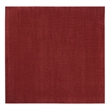 Pemberly Row 5' x Square Brick Red Fabric Outdoor Area Rug (5' Square)