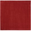 Pemberly Row 7' x Square Brick Red Fabric Outdoor Area Rug (7' Square)