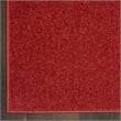 Pemberly Row 7' x Square Brick Red Fabric Outdoor Area Rug (7' Square)