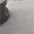 Pemberly Row 7' x Square Silver Gray Fabric Outdoor Area Rug (7' Square)