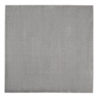 Pemberly Row 5' x Square Silver Gray Fabric Outdoor Area Rug (5' Square)
