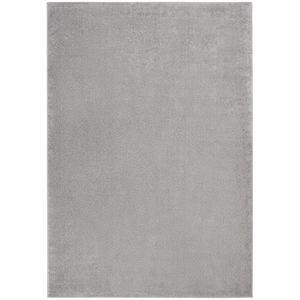 Pemberly Row 4' x 6' Silver Gray Fabric Outdoor Area Rug (4' x 6')
