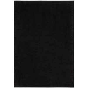 Pemberly Row 6' x 9' Black Fabric Outdoor Area Rug (6' x 9')