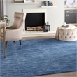 Pemberly Row 8' x 10' Navy Blue Fabric Outdoor Area Rug (8' x 10')