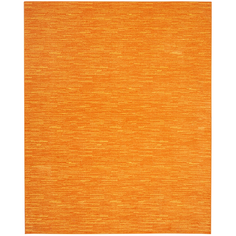 Pemberly Row 8' x 10' Sunburst Fabric Outdoor Area Rug (8' x 10')