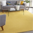 Pemberly Row 8' x 10' Yellow Fabric Outdoor Area Rug (8' x 10')