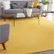 Pemberly Row 8' x 10' Yellow Fabric Outdoor Area Rug (8' x 10')