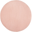 Pemberly Row 6' x Round Pink Fabric Outdoor Area Rug (6' Round)