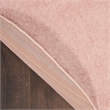 Pemberly Row 6' x Round Pink Fabric Outdoor Area Rug (6' Round)