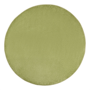 Pemberly Row 8' x Round Green Fabric Outdoor Area Rug (8' Round)