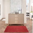 Pemberly Row 3' x 5' Brick Red Fabric Outdoor Area Rug (3' x 5')