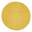 Pemberly Row 6' x Round Yellow Fabric Outdoor Area Rug (6' Round)