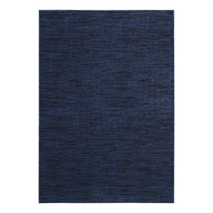 Pemberly Row 6' x 9' Midnight Blue Fabric Outdoor Area Rug (6' x 9')