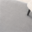 Pemberly Row 6' x 9' Silver Gray Fabric Outdoor Area Rug (6' x 9')
