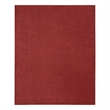 Pemberly Row 8' x 10' Brick Red Fabric Outdoor Area Rug (8' x 10')